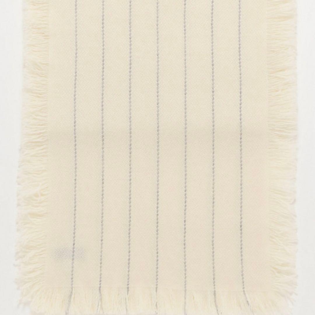 【新品タグ付】マッキントッシュロンドン　カシミヤフリンジマフラー