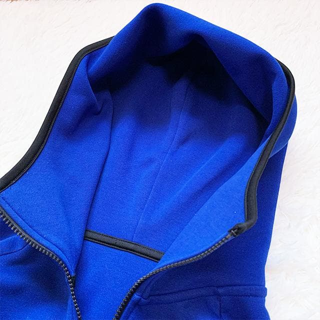 美中古✨️UNIQLO ユニクロ 錦織圭モデル パーカー ブルー XLサイズ