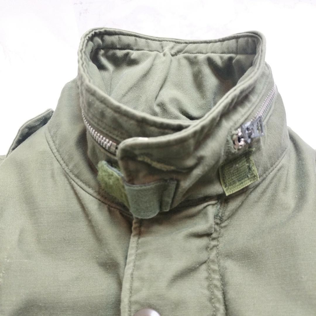 2nd 米軍 実物 M65 Military field JKT アルミジップ