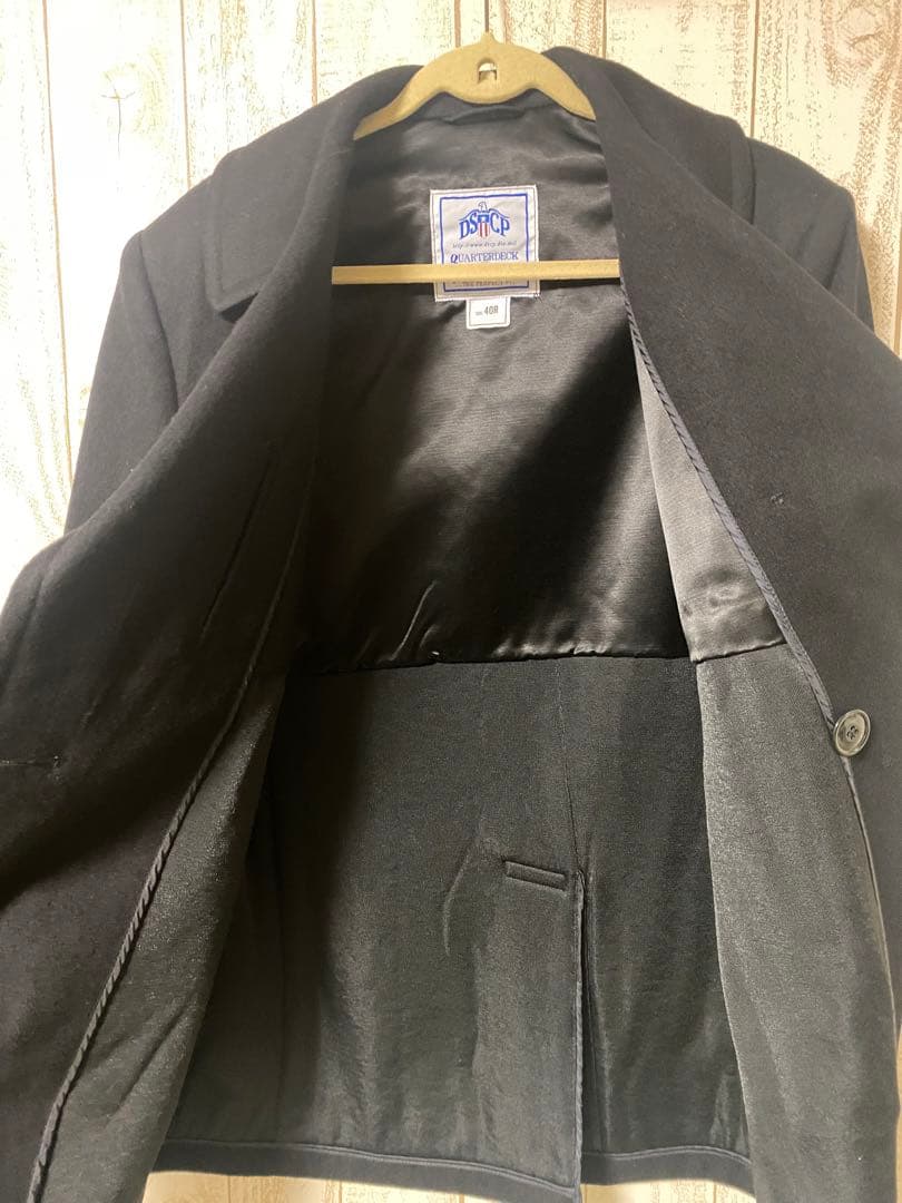 DSCP 新品未使用Ｐコート入荷 U.S.ネイビー デッドストック ヴィンテージ