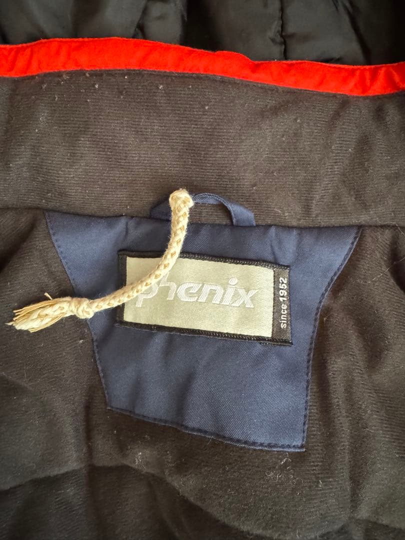 phenix 子供用スキーウェア サイズ120 ネイビー/レッド