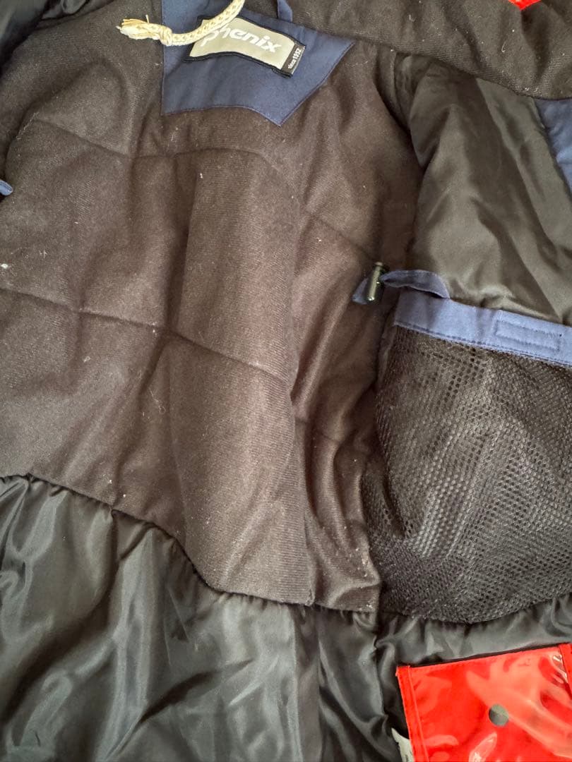 phenix 子供用スキーウェア サイズ120 ネイビー/レッド