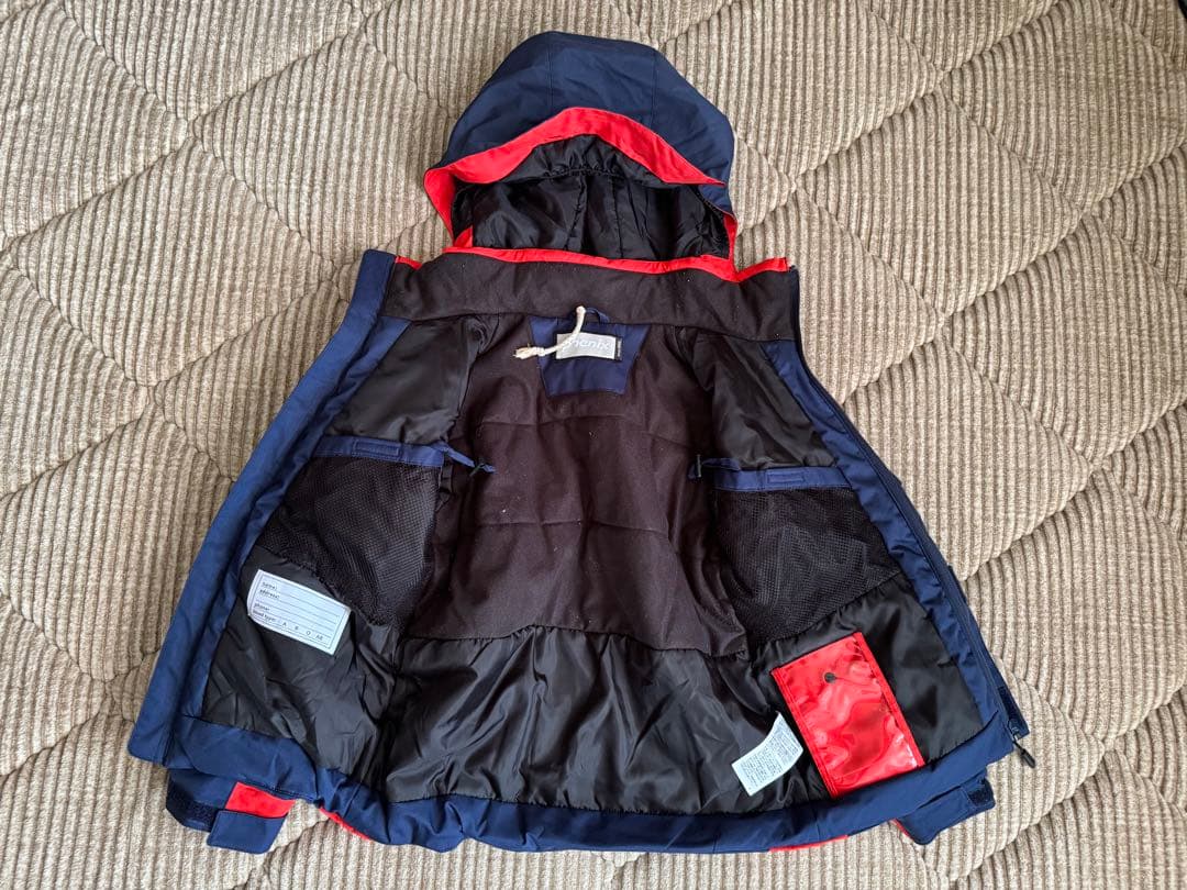 phenix 子供用スキーウェア サイズ120 ネイビー/レッド