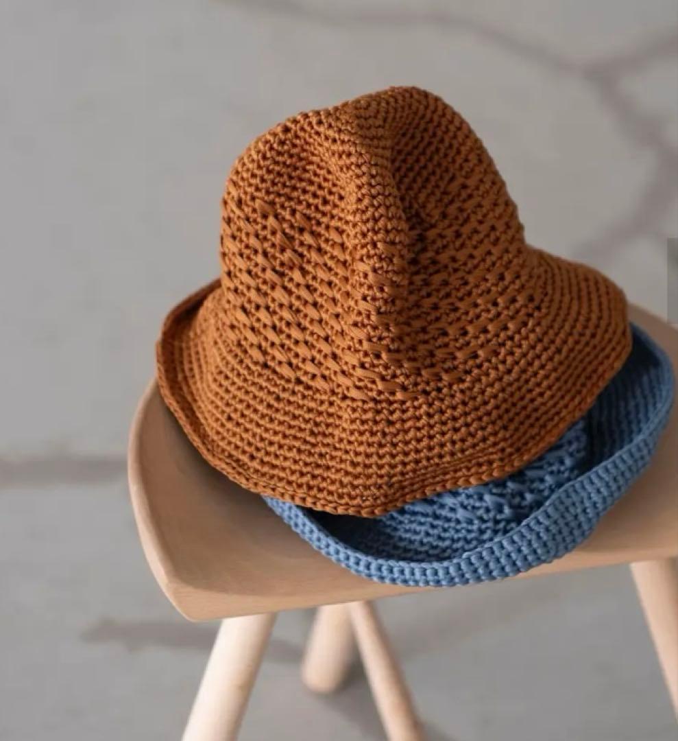 帽子 POLY KNIT BUCKET HAT (No.KN-251104)