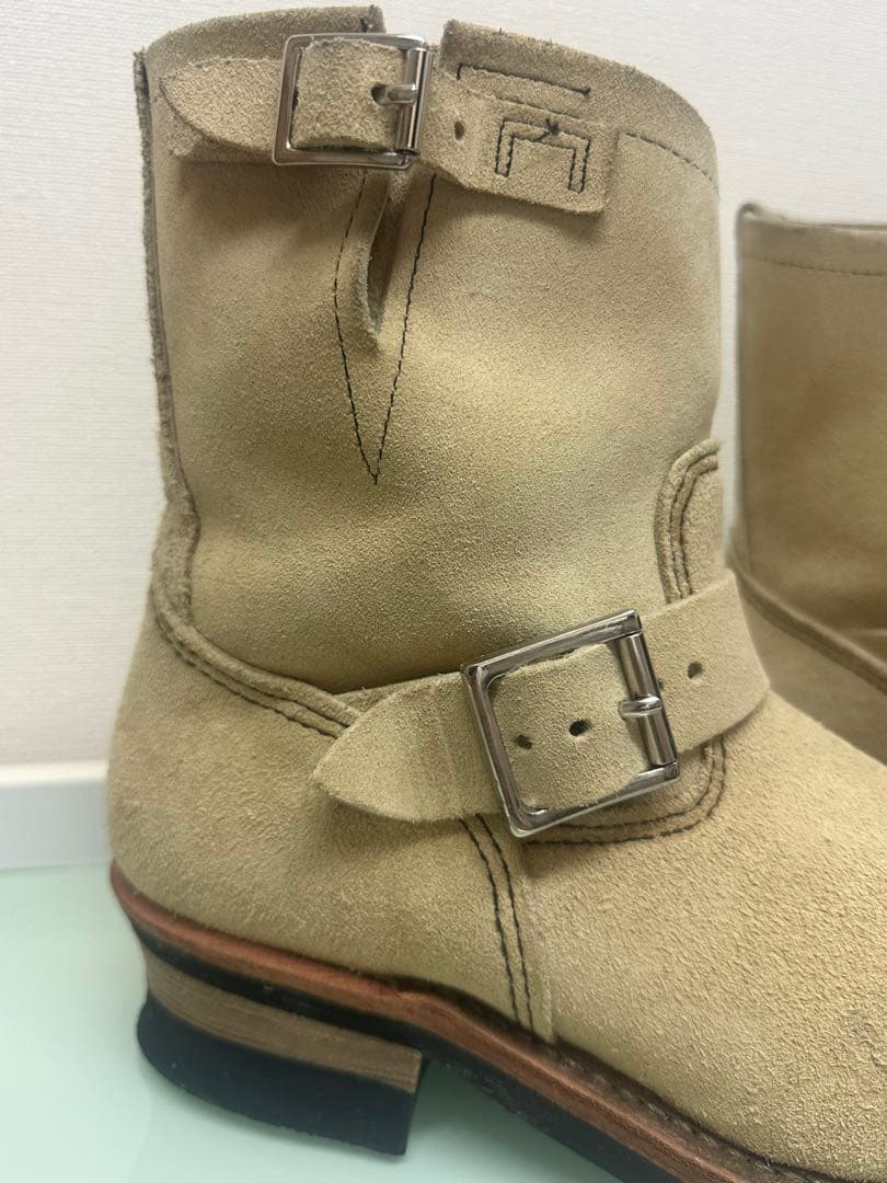 レッドウィング［タグ/10年/2965］ショートエンジニアブーツ 8D 26.0