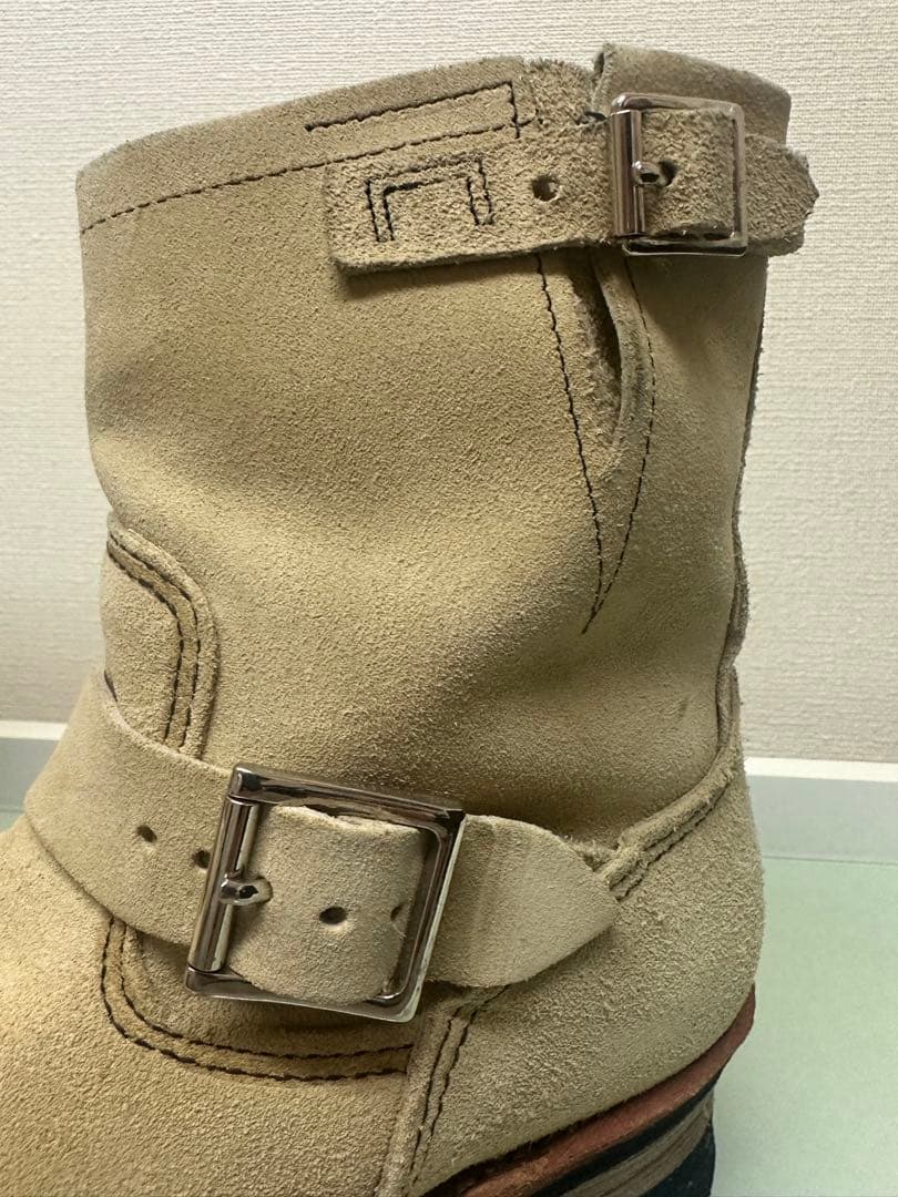 レッドウィング［タグ/10年/2965］ショートエンジニアブーツ 8D 26.0