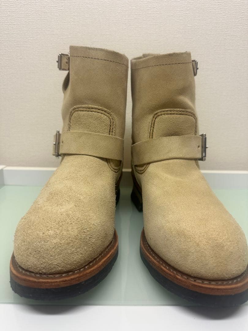 レッドウィング［タグ/10年/2965］ショートエンジニアブーツ 8D 26.0