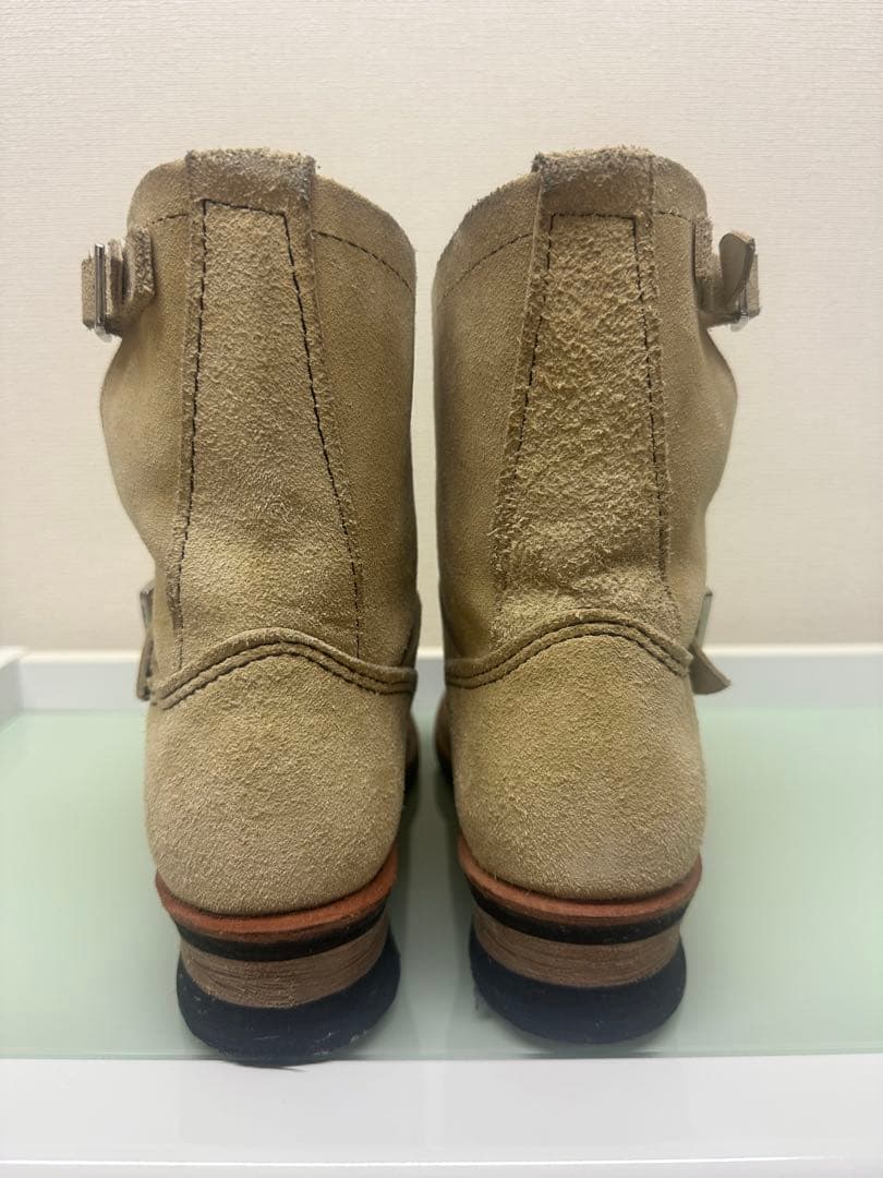 レッドウィング［タグ/10年/2965］ショートエンジニアブーツ 8D 26.0