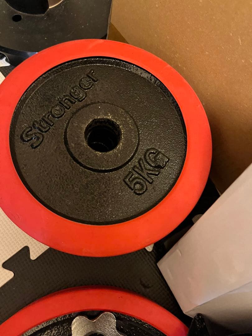 筋トレ　バーベル　ダンベル　プレート　セット