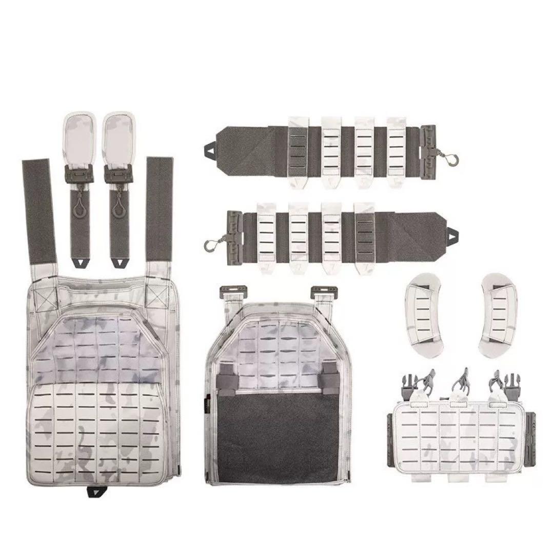 YAKEDA MCAP迷彩　白　タクティカルベスト　サバゲ