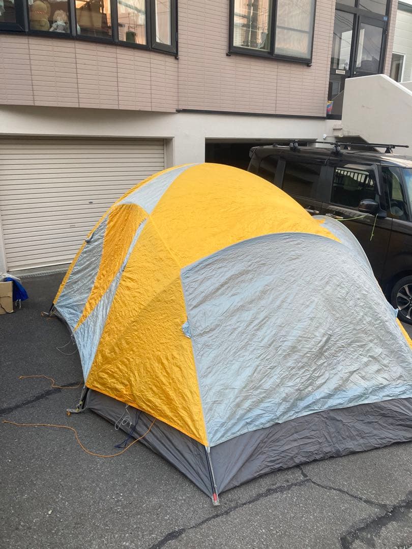 山岳テント　スタードームテント6-7人用外張り付(冬用) 遠征　冬キャンプ