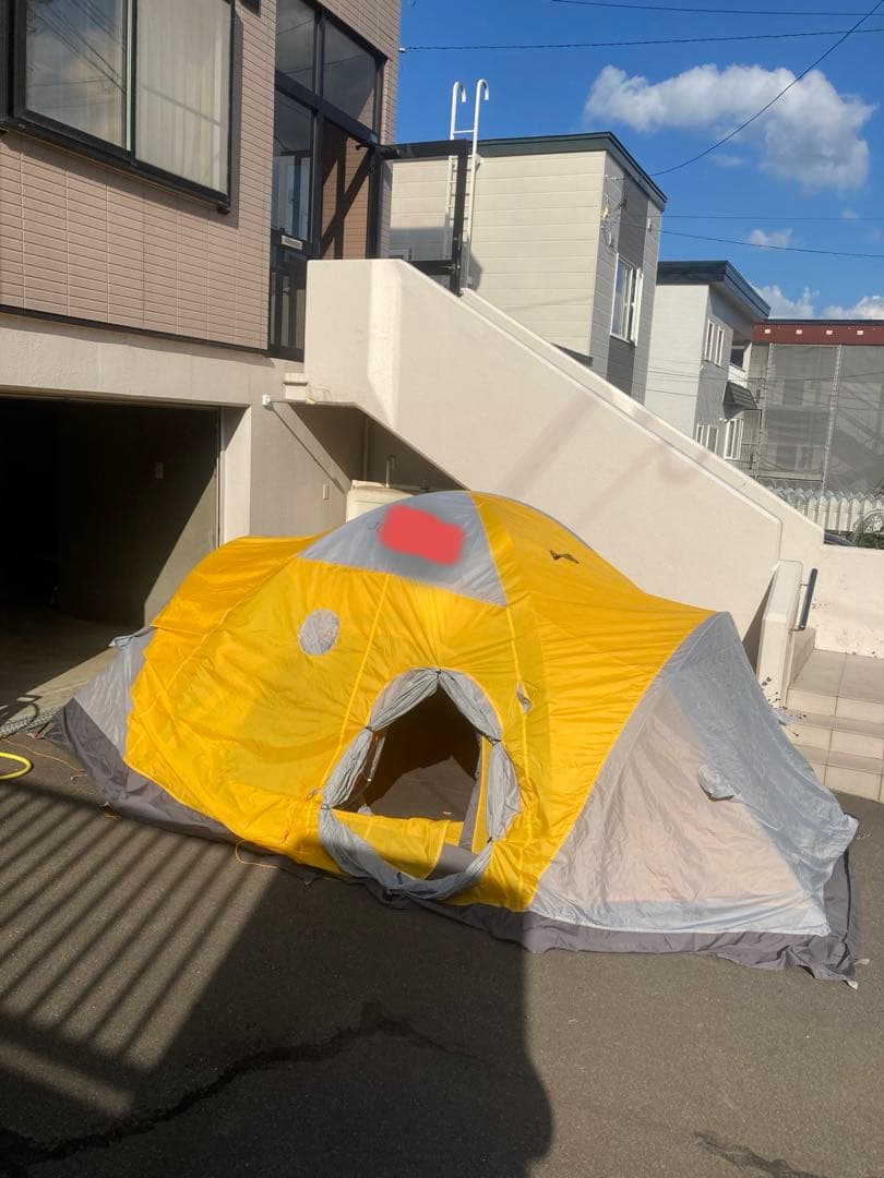 山岳テント　スタードームテント6-7人用外張り付(冬用) 遠征　冬キャンプ