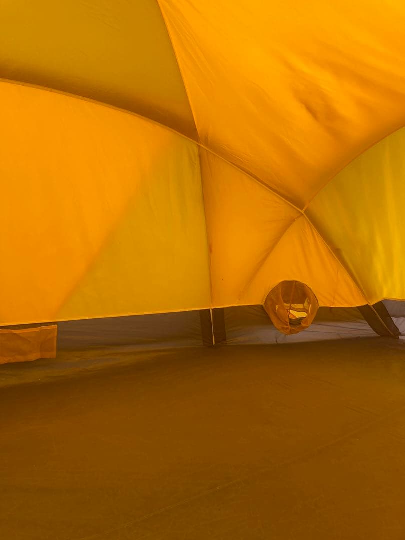 山岳テント　スタードームテント6-7人用外張り付(冬用) 遠征　冬キャンプ