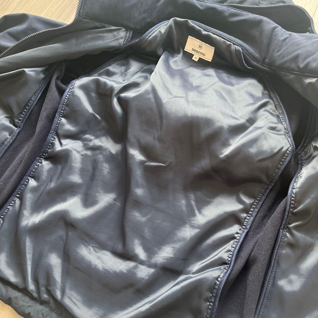 BRIEFING ブリーフィングゴルフ　ネイビー フード付きジャケット ダウン