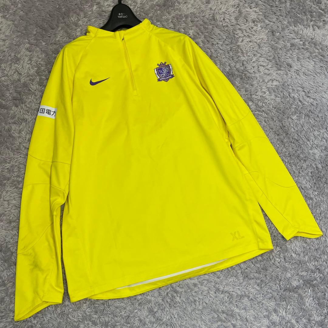 サンフレッチェ広島 選手支給品 ナイキ 上サイズXL ピステ 近年モデル