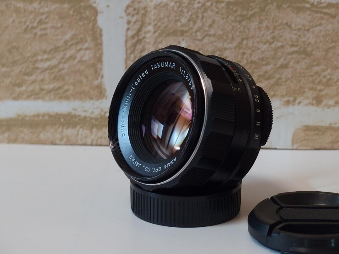 PENTAX SMC Takumar 55mm F1.8 宝石レンズ リングボケ