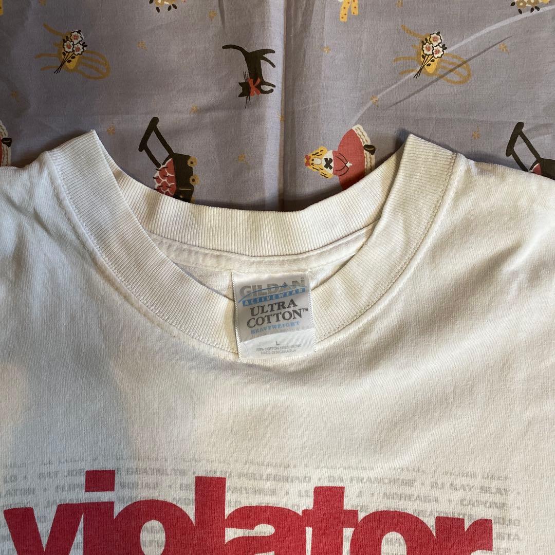 violatorアルバム V2.0 ✖︎masterpiece ビンテージTシャツ