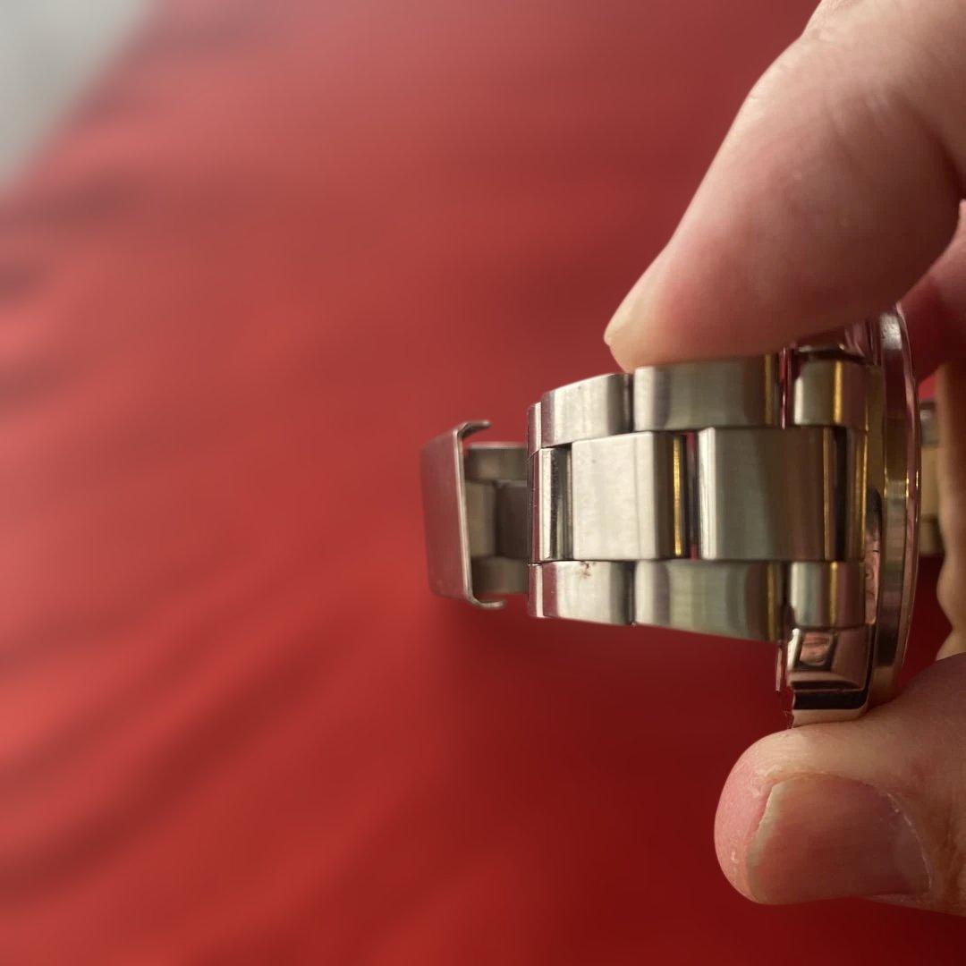 SEIKO クロノグラフSND 495腕時計レッド　電池交換済