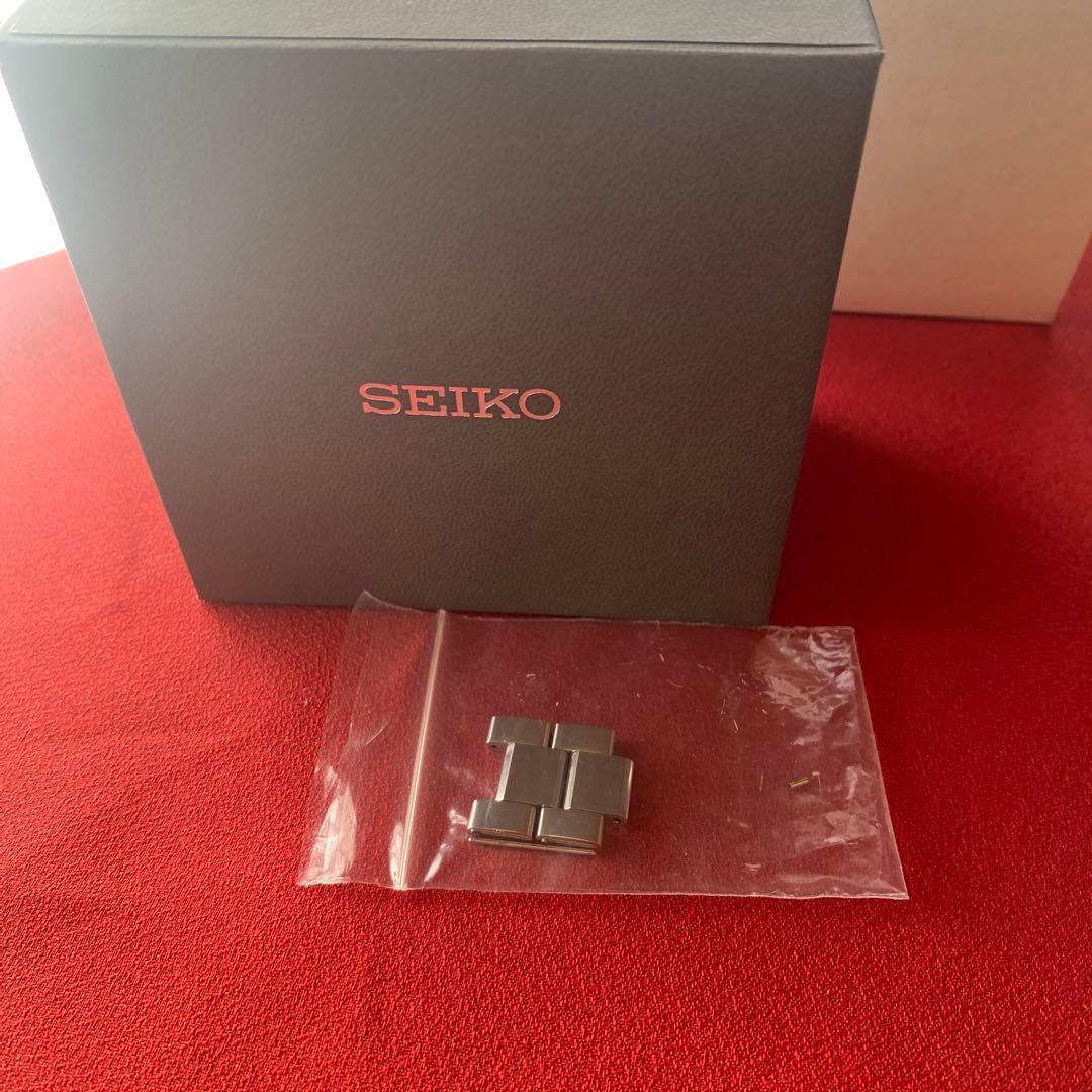 SEIKO クロノグラフSND 495腕時計レッド　電池交換済