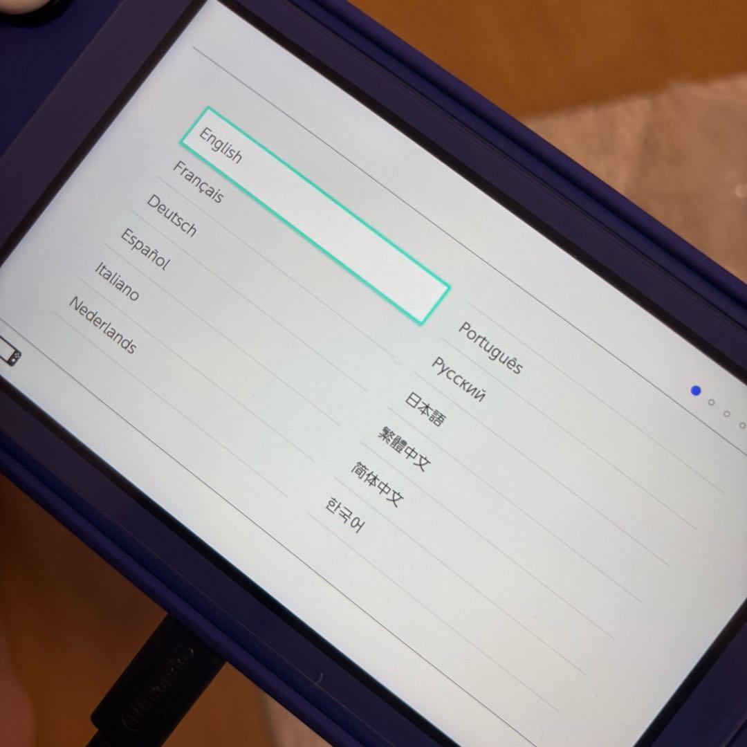 Nintendo Switch Lite 青色 本体 充電器付き