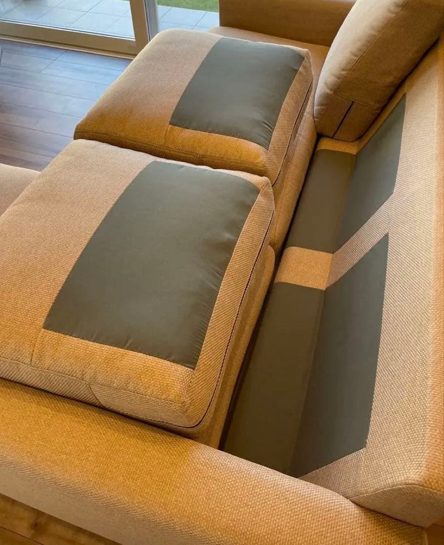 カウチソファ　3人掛け　ニトリ