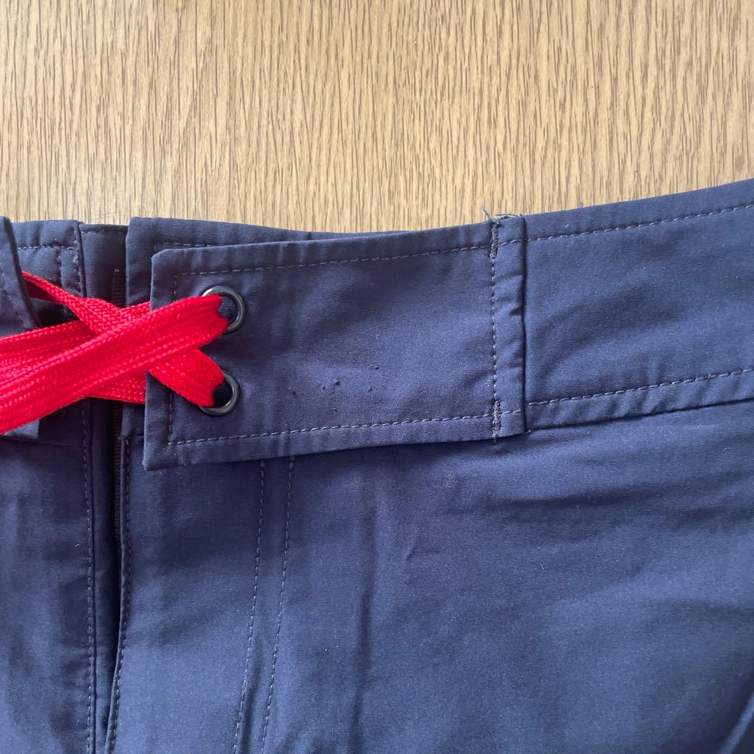 VEATM サーフパンツ サイズS ネイビー/ホワイト/レッド