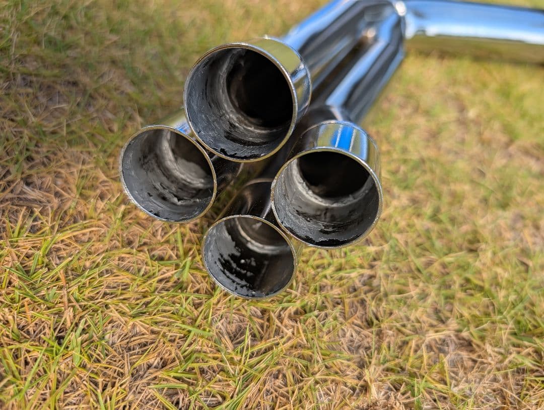 ワルツ機械マフラー パステルロード製 CBX400F用 50.8π