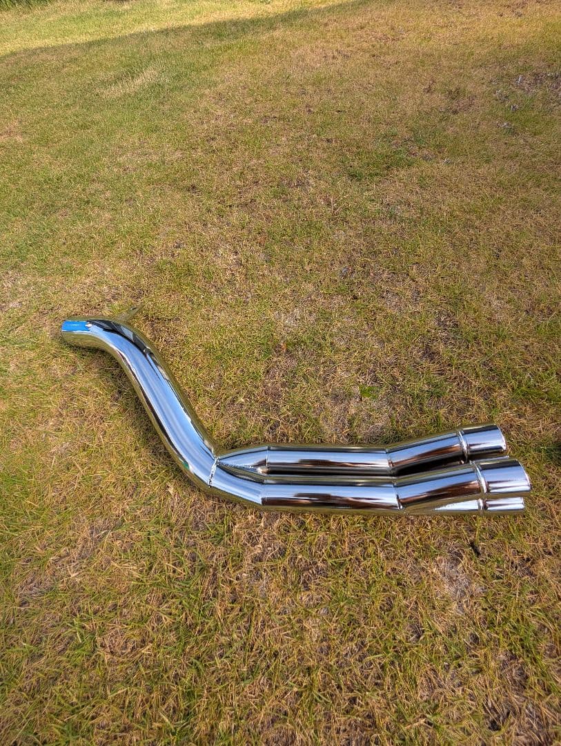 ワルツ機械マフラー パステルロード製 CBX400F用 50.8π