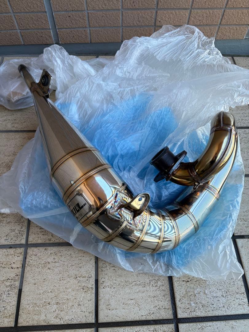 ランツァ プロスキル チャンバーとマフラーYAMAHA DT230 LANZA