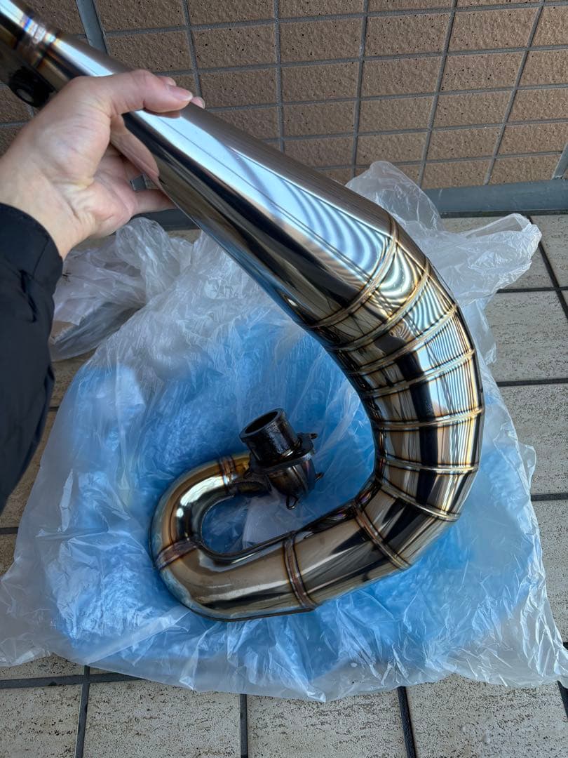 ランツァ プロスキル チャンバーとマフラーYAMAHA DT230 LANZA