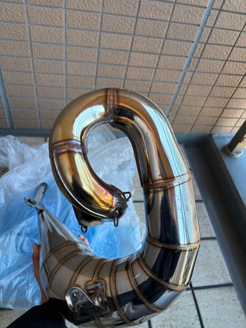 ランツァ プロスキル チャンバーとマフラーYAMAHA DT230 LANZA