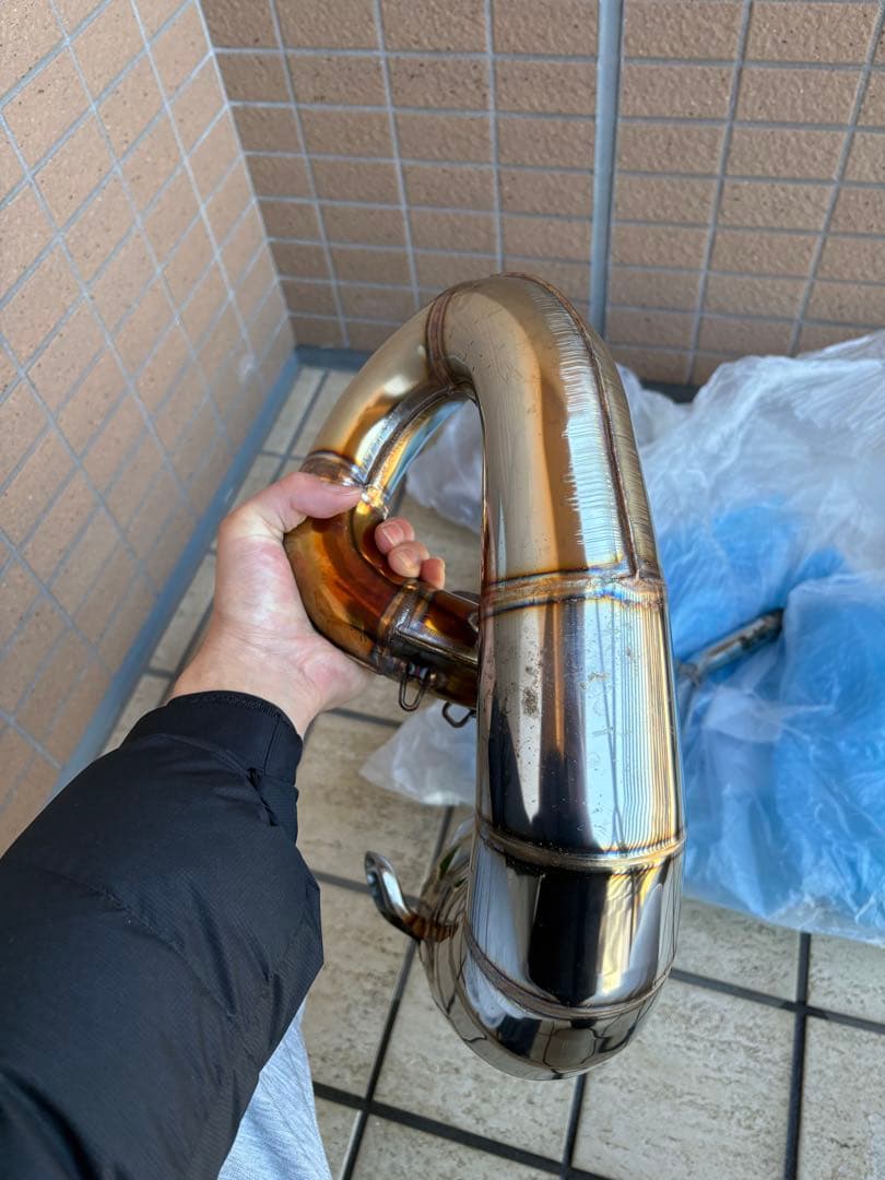 ランツァ プロスキル チャンバーとマフラーYAMAHA DT230 LANZA