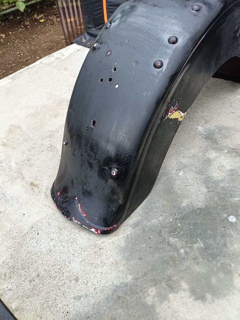 マグナ250フロントリアフェンダー