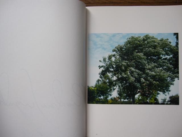 意識の流れ Stream of consciousness　鈴木理策　直筆サイン