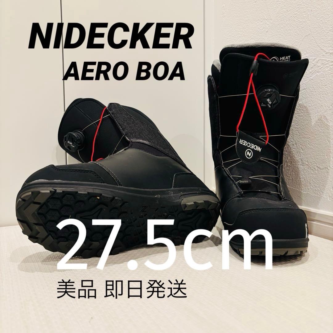 NIDECKER AERO BOA 27.5cm スノーボードブーツ 美品