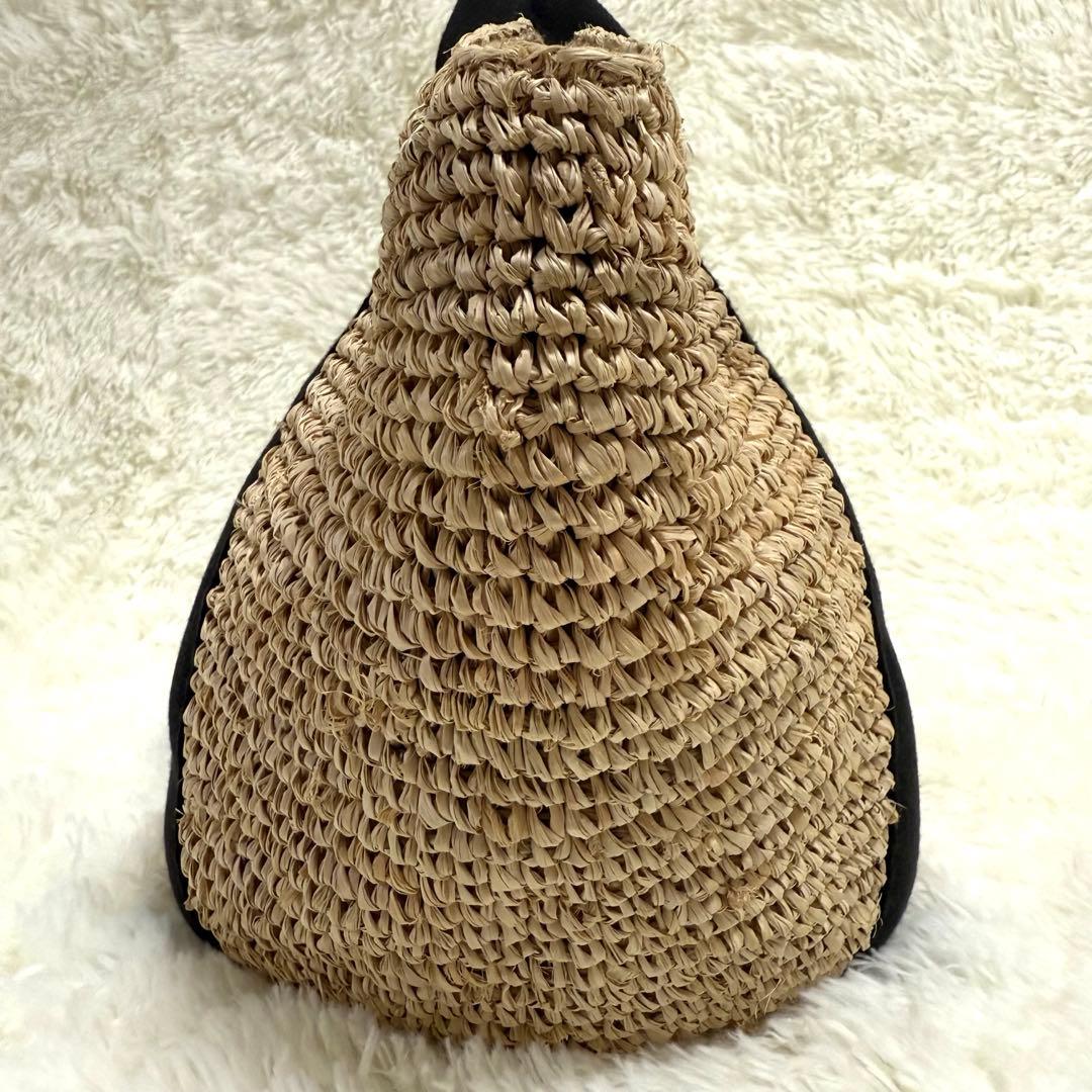 ヴィオラドーロ SANDRO かごバッグ ラフィア ベージュ V-8087