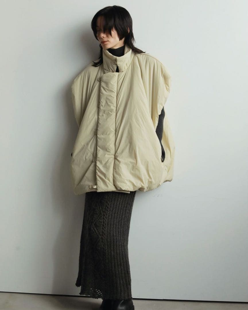 anuke アンヌーク　新品・未使用 Volume Over Vest