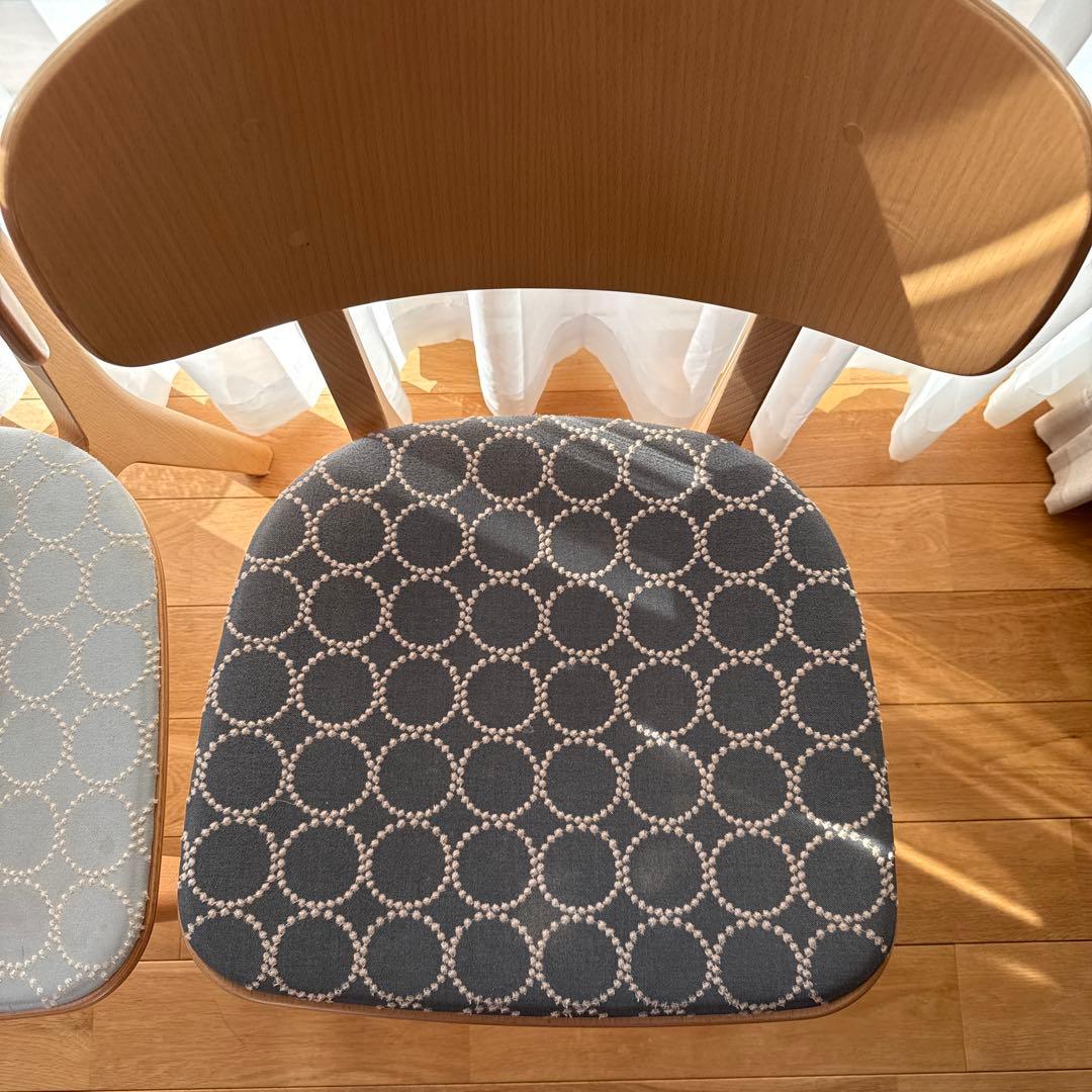 マルニ木工 Ronudish ミナペルホネン 深澤直人 濃いグレー