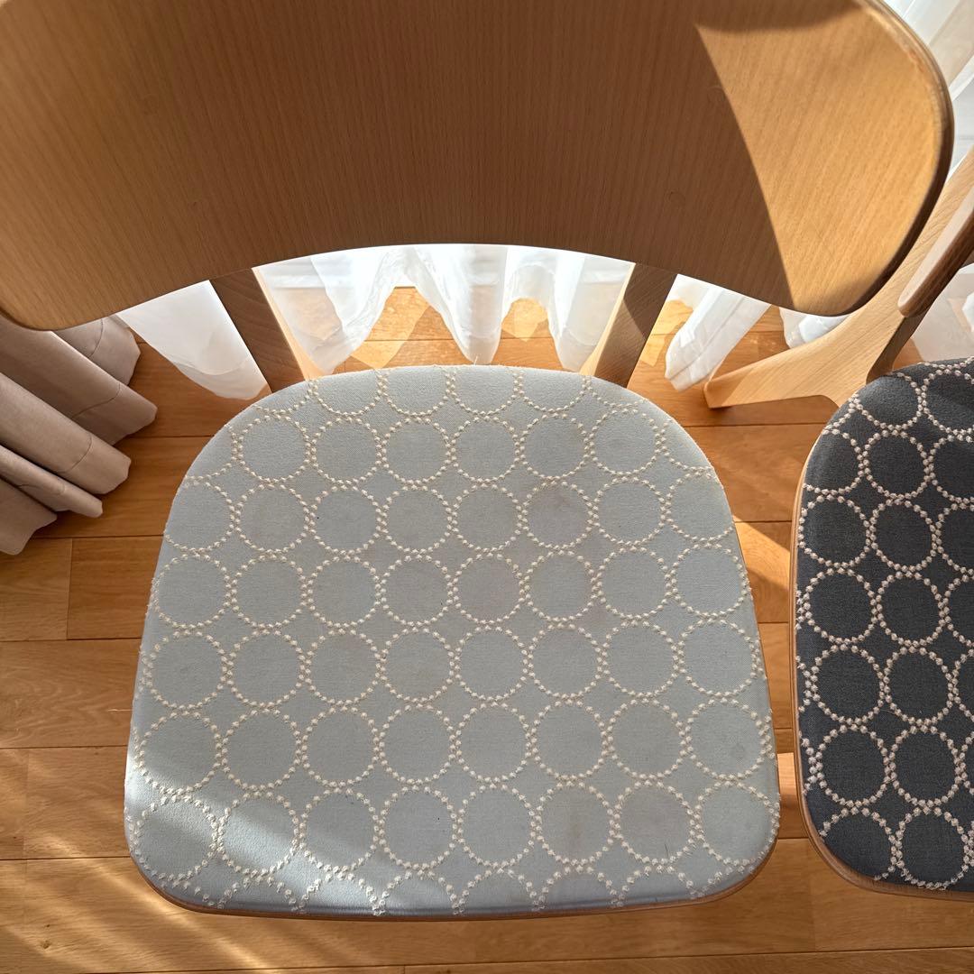 マルニ木工 Ronudish ミナペルホネン 深澤直人 濃いグレー