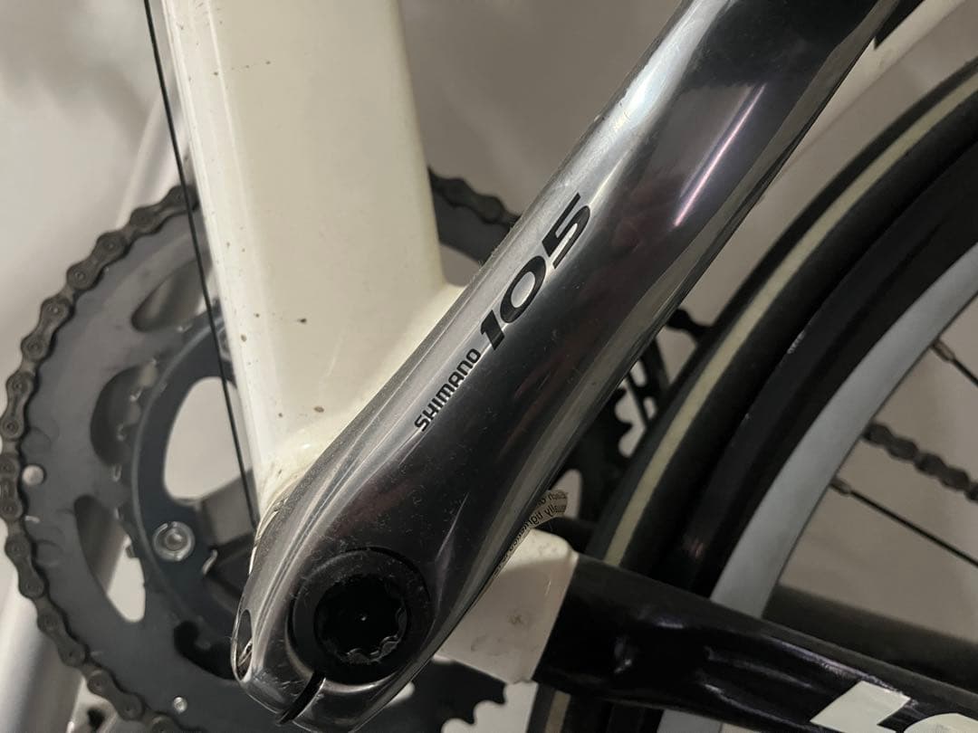 LOOK 595風な ロードバイク ホワイト