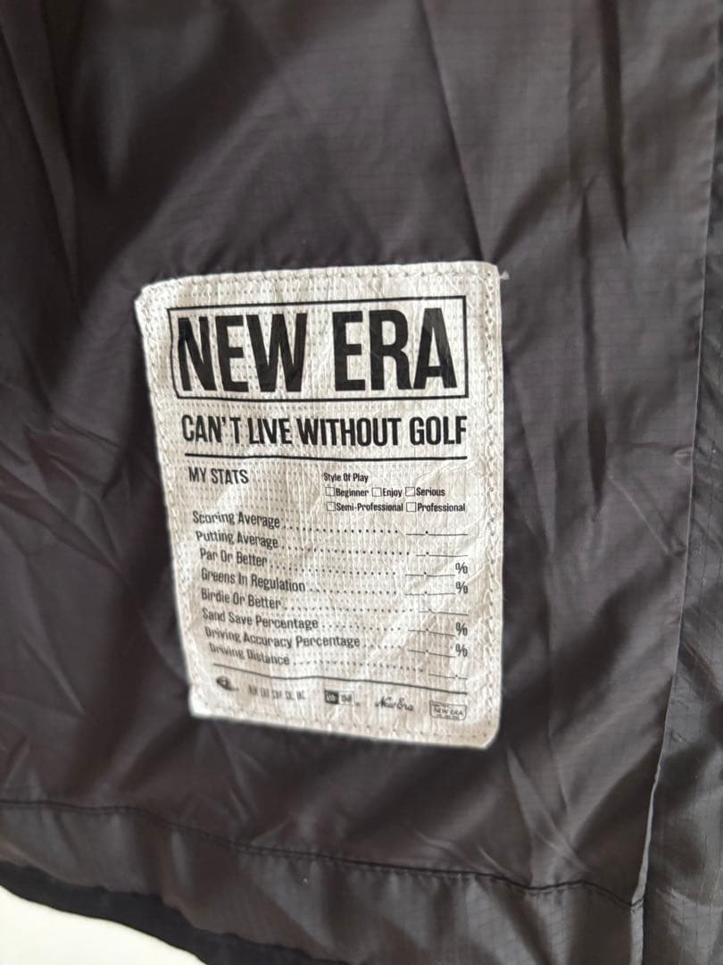 ニューエラ NEW ERA GOLF 中綿キルティングジャケット