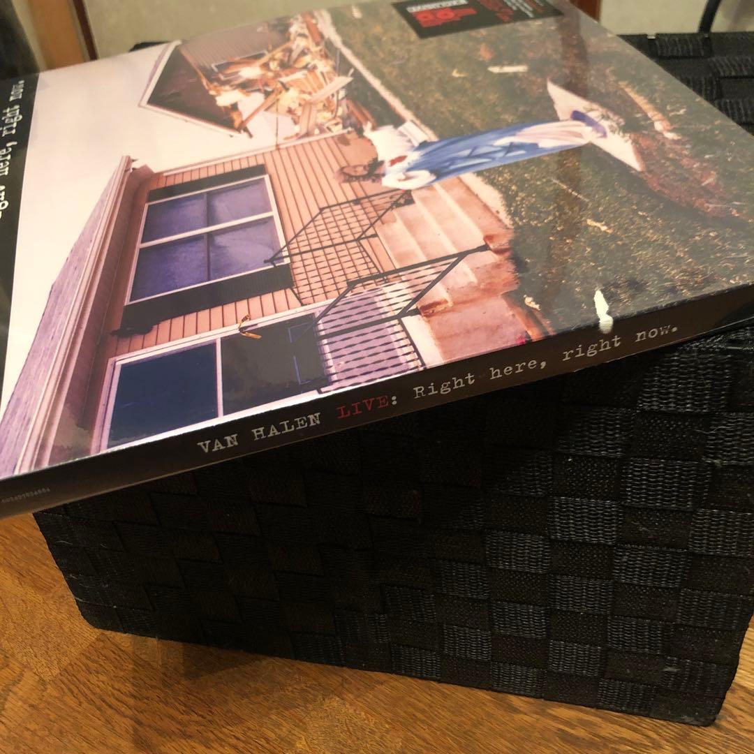 VAN HALEN LIVE Right here レコードRED VINYL