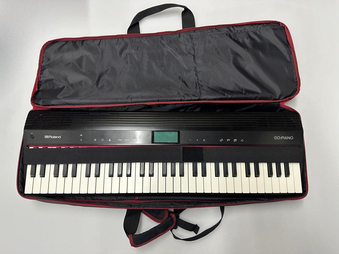 【動作確認済】Roland GO:Piano 61とバッグ