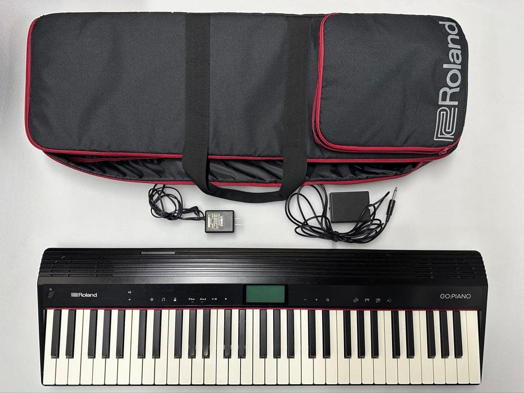 【動作確認済】Roland GO:Piano 61とバッグ