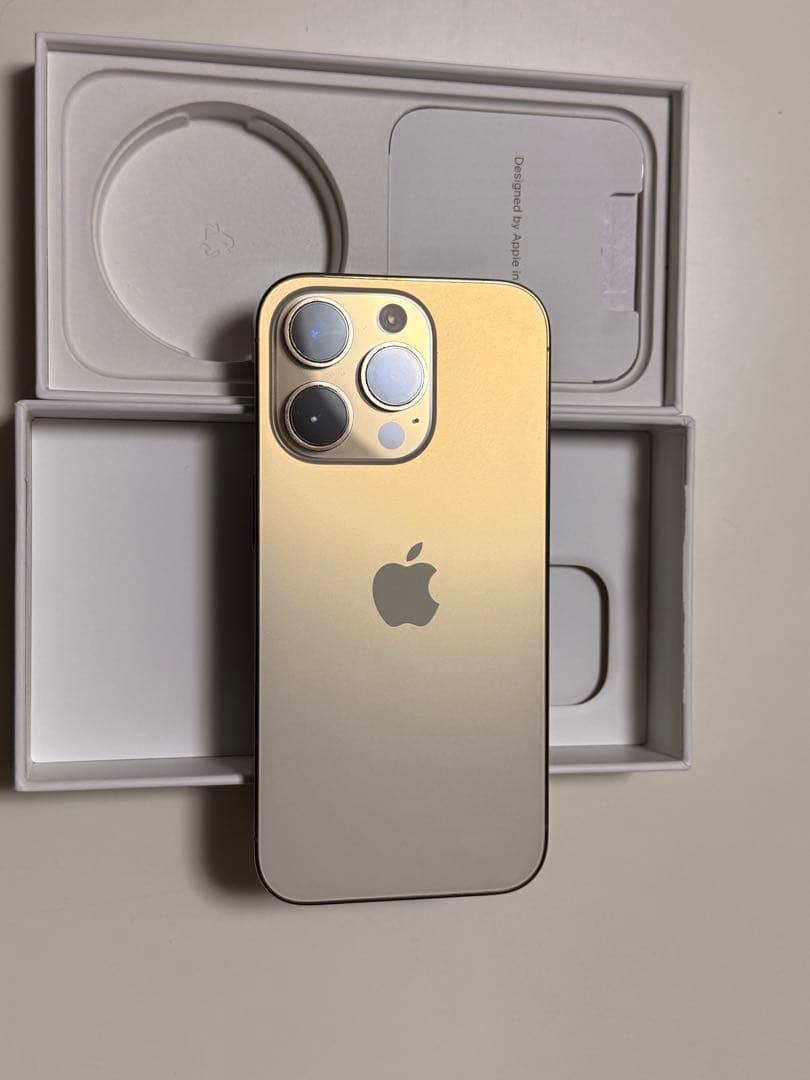 iPhone14 Pro 256GB ゴールド｜SIMフリー｜国内正規品｜箱付き