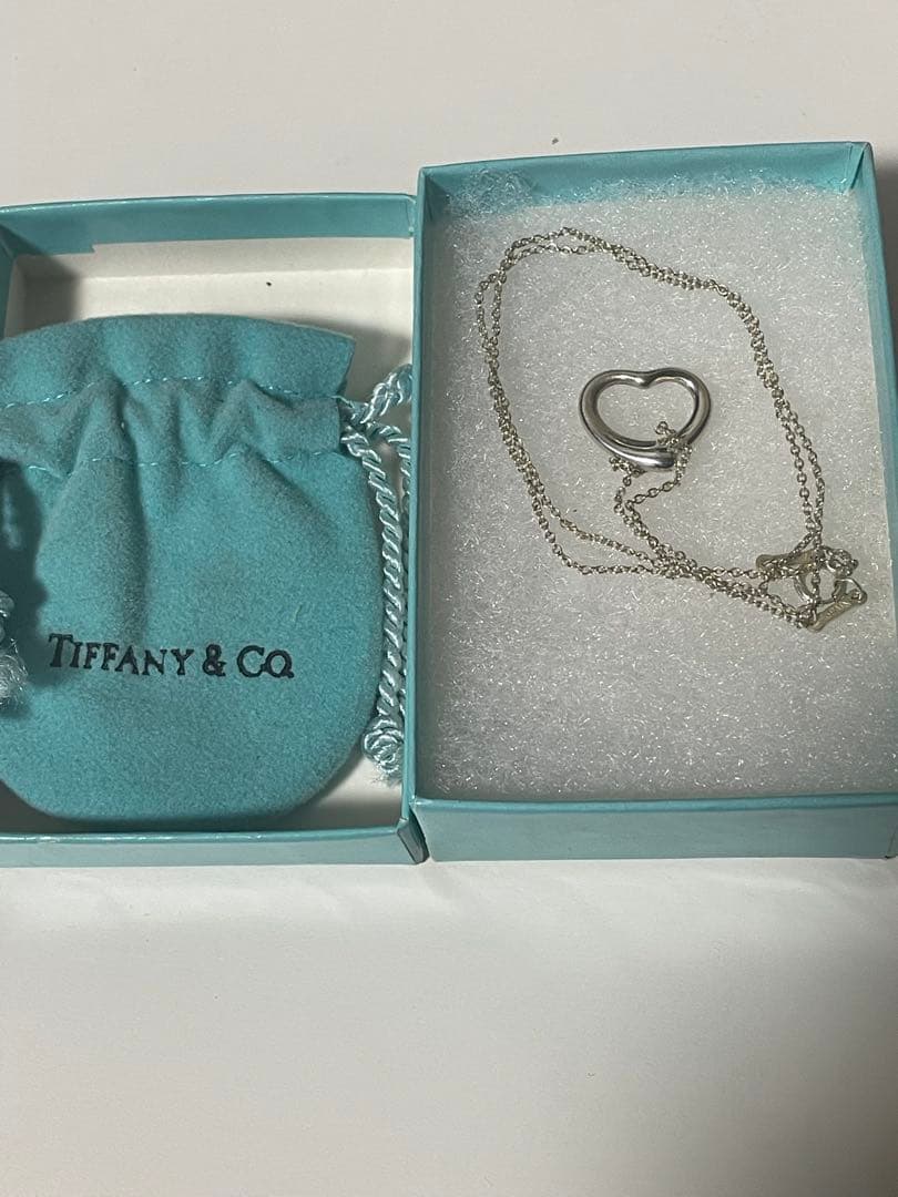 Tiffany & Co. オープンハート ネックレス