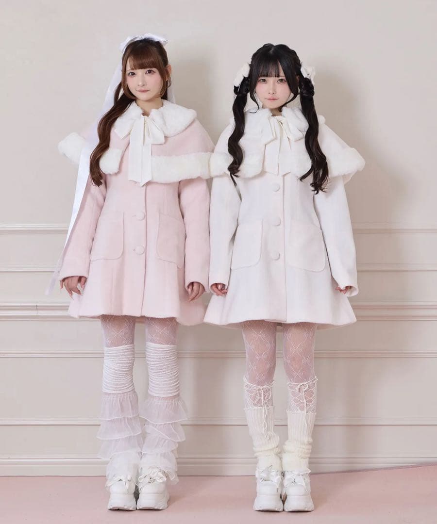 Honey cinammon エコファーボレロAラインコート