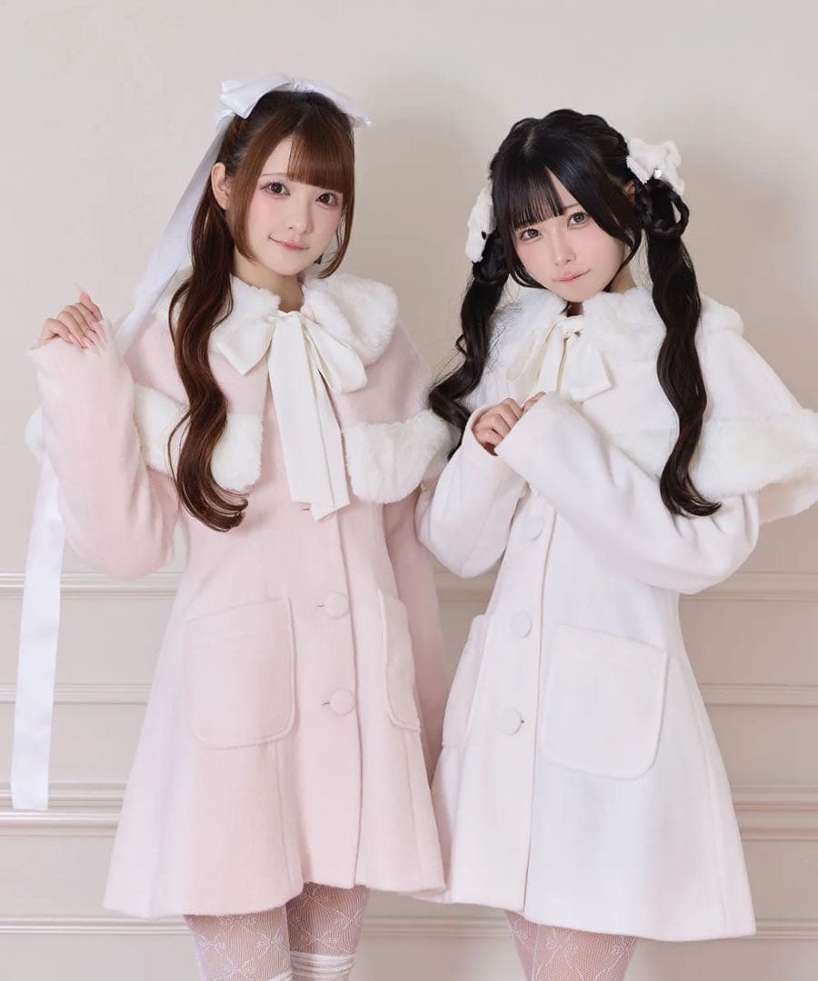 Honey cinammon エコファーボレロAラインコート