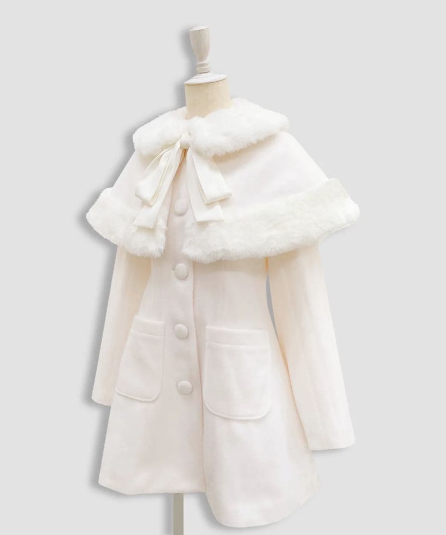 Honey cinammon エコファーボレロAラインコート