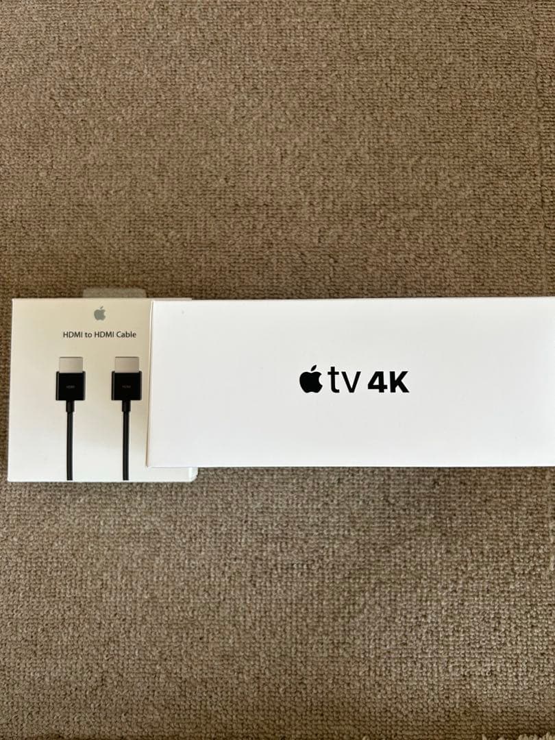 AppleTV 4K 32GB 純正のケーブル付き